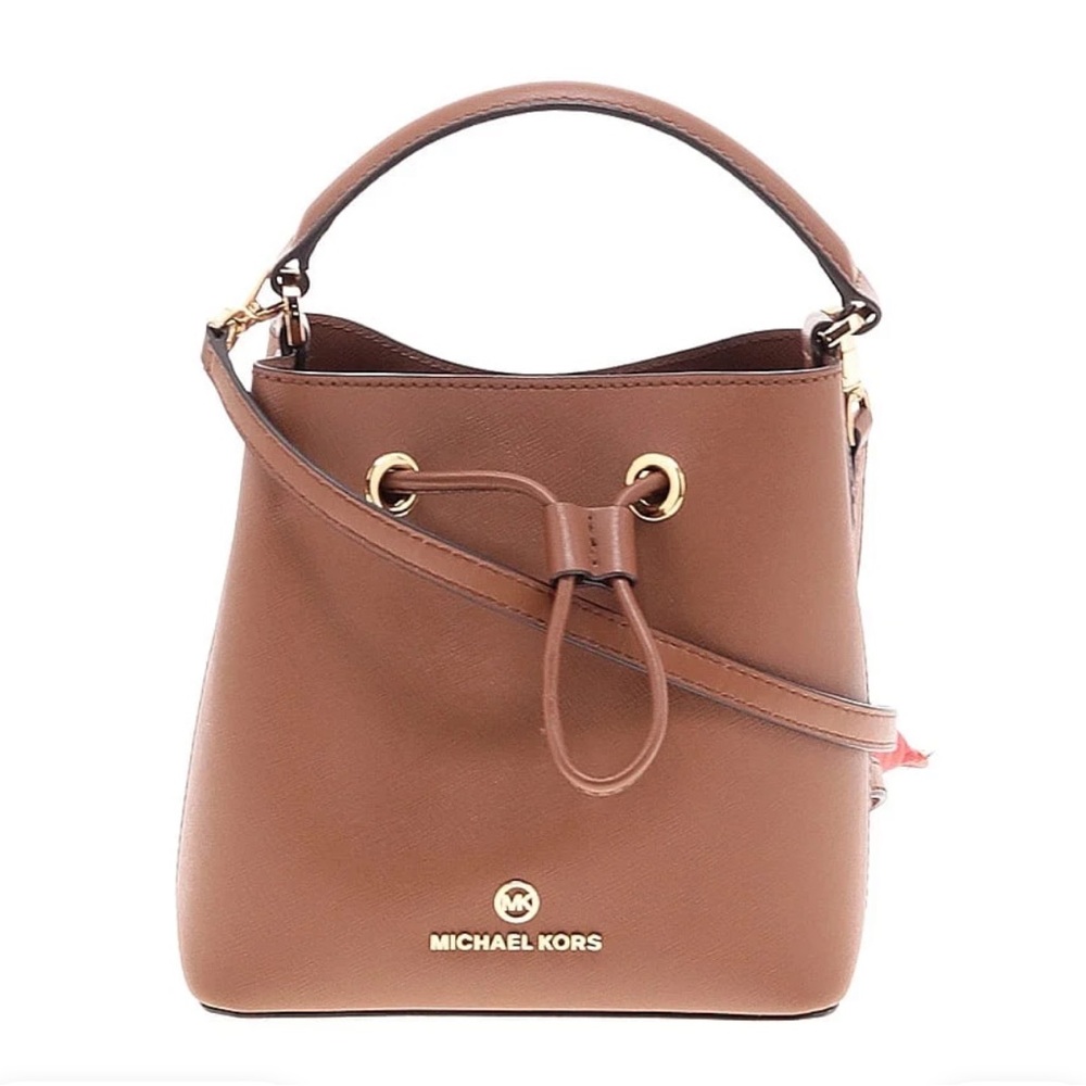 Michael Kors Tan Leather Shoulder Bag